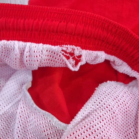 Vintage UNLV Swim Trunks Mens Large Red Lined Chalk Line University Las Vegas - Picture 5 of 8